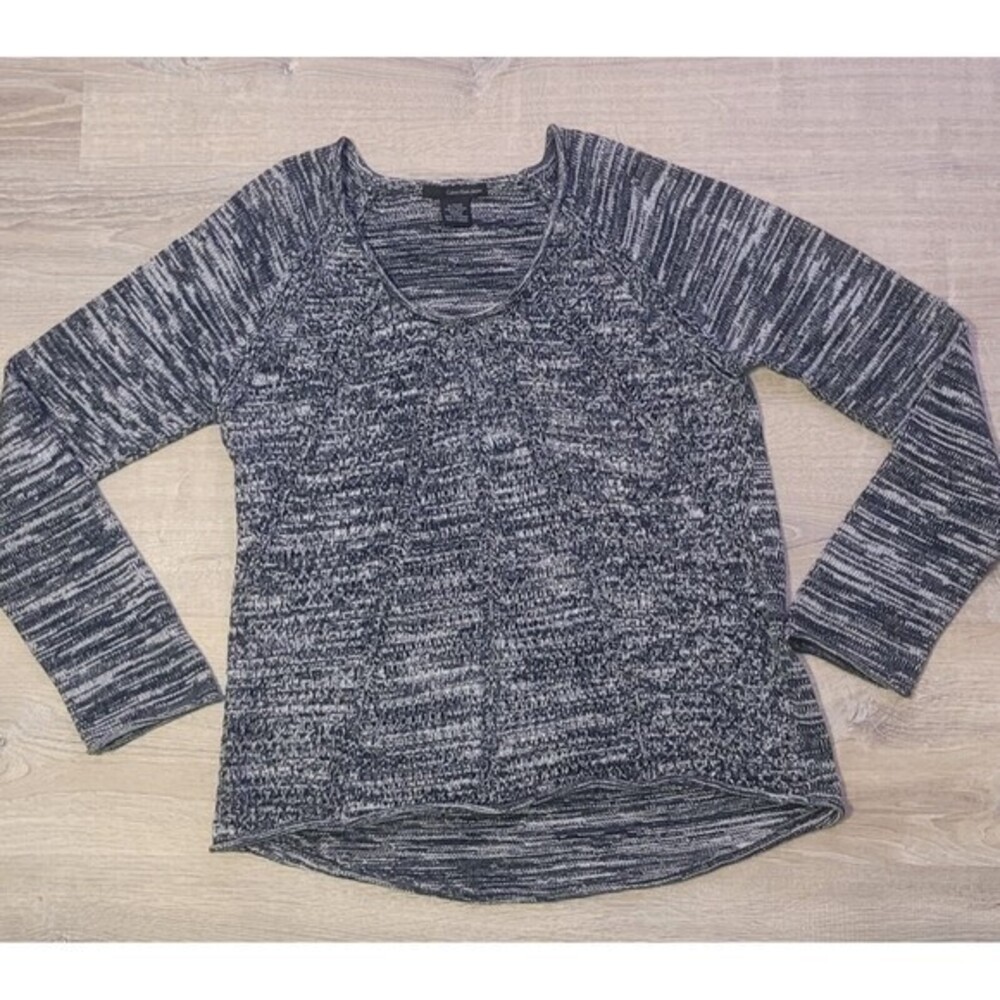 Calvin Klein Jeans Women's Black And White Long Sleeve‎ Sweater Size XL
